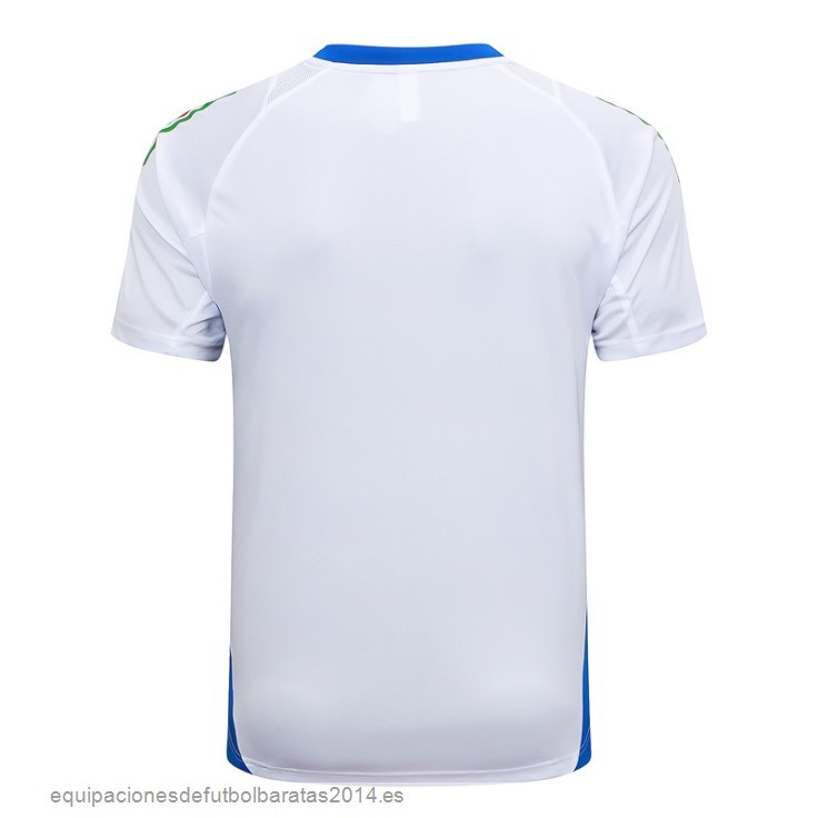 Nuevo Entrenamiento Italia 2024 Blanco Azul Baratas